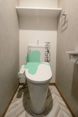 トイレ　清潔感のあるトイレです。