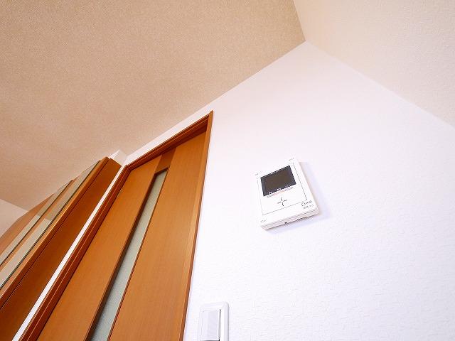 セキュリティ　モニターホンつき