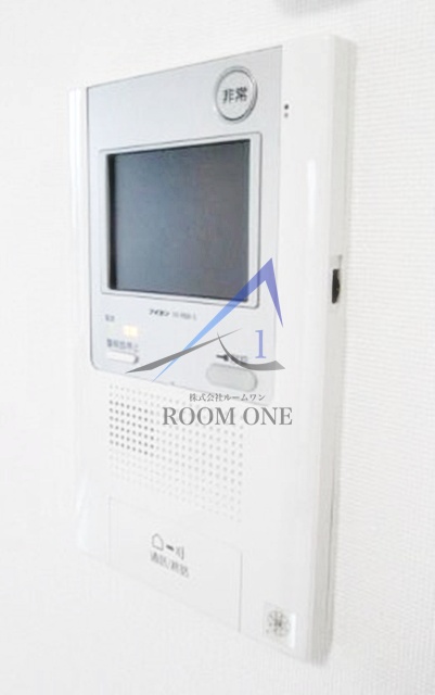セキュリティ　モニター付きインターホンです。