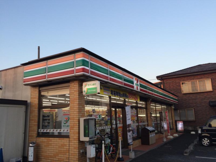 コンビニ　セブンイレブン西川越小室店（コンビニ）まで300m