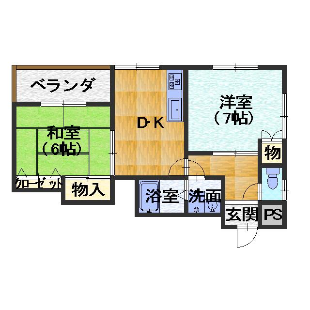 長岡中央第一ビルの間取り写真