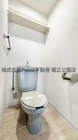 地下鉄長堀鶴見緑地線 玉造駅 徒歩3分 5階建 築29年のトイレ写真