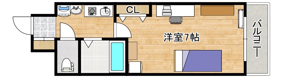 エスリード東梅田の間取り写真