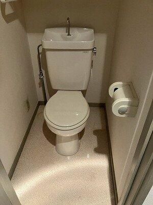 東急田園都市線 駒沢大学駅 徒歩5分 2階建 築30年のトイレ写真