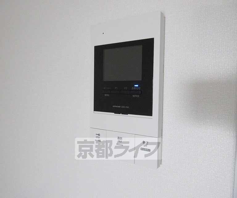 セキュリティ　モニター付きで安心・