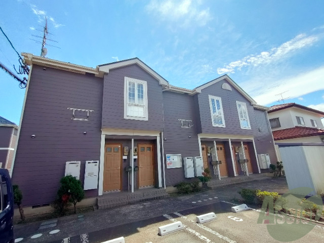 建物外観　名取市本郷字大門「グリーンハイツ大門」