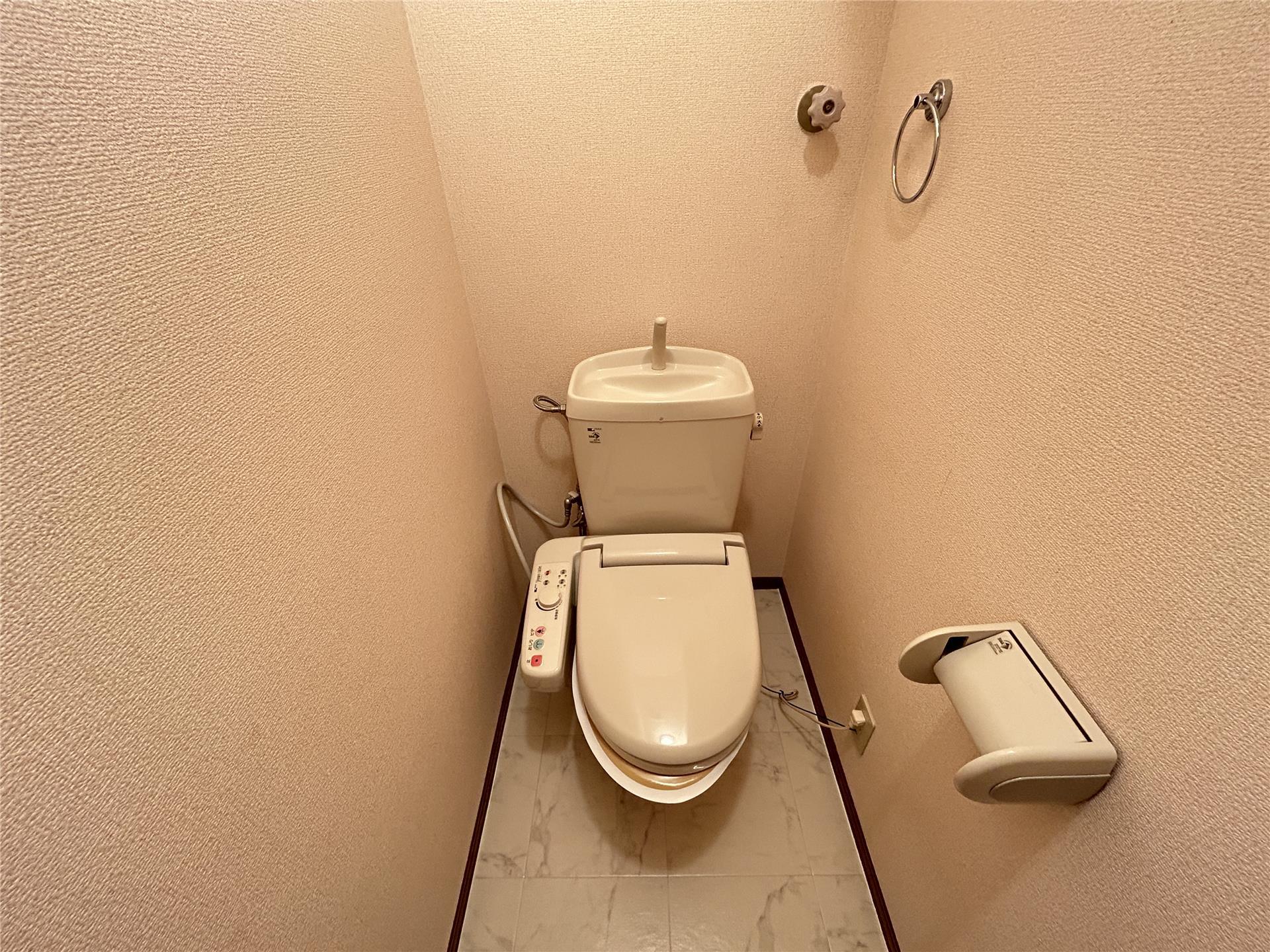 ハーフムーンBのトイレ写真