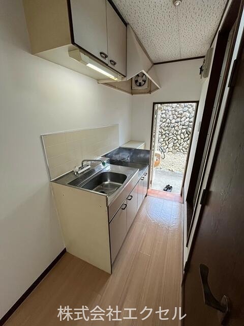 ＪＲ青梅線 小作駅 徒歩17分 2階建 築34年のキッチン写真