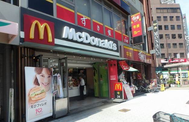 飲食店　マクドナルド 地下鉄谷町四丁目店（飲食店）まで510m