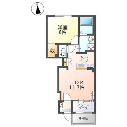 カーサKRMの間取り写真