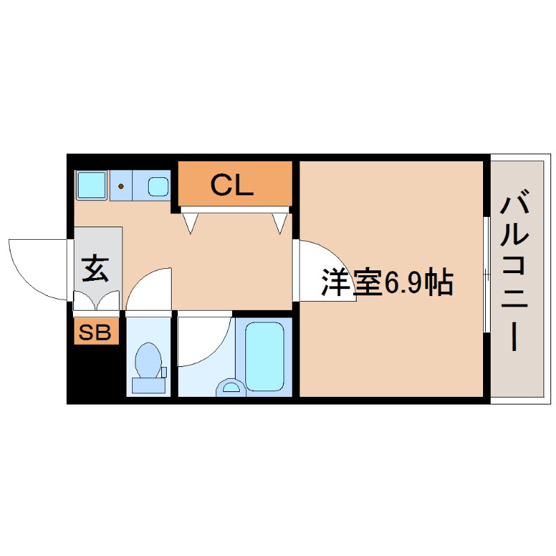 サンプラザ塚口の間取り写真