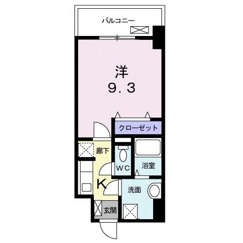 ザックス静岡駅前の間取り写真
