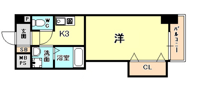 エレナ西宮北口の間取り写真