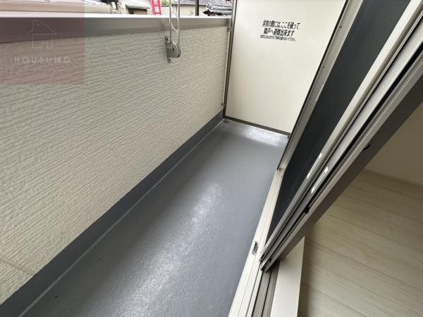 バルコニー　落ち着いた時間を過ごせるバルコニーです