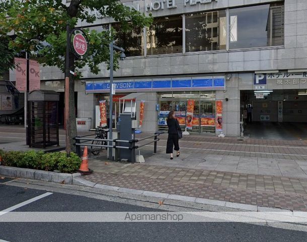 コンビニ　ローソン岡山本町店（コンビニ）まで718m
