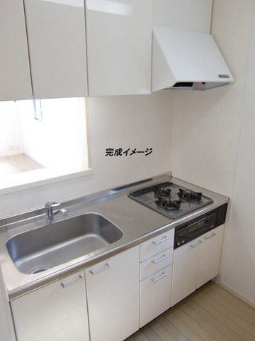 キッチン　★イメージ写真★ガス３口グリル付カウンターキッチン★