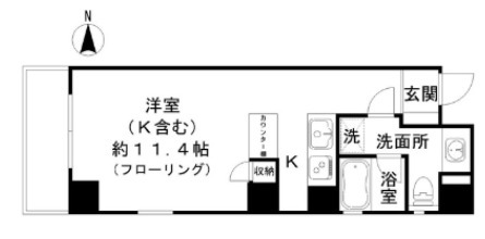 イデールームズ上原の間取り写真
