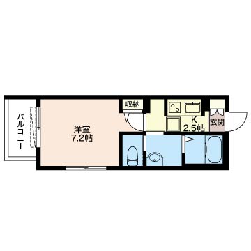 ミコナ長崎の間取り写真