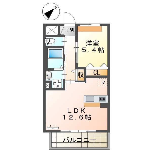 noireの間取り写真