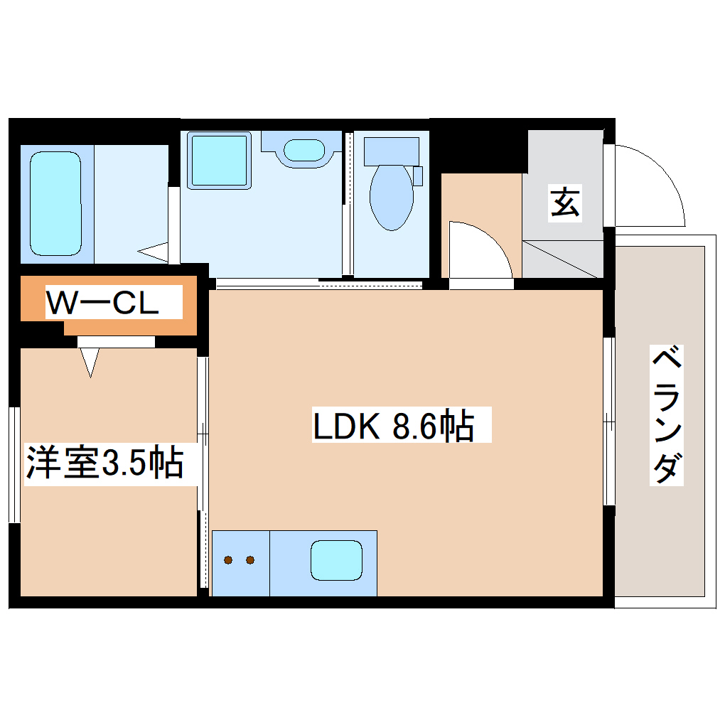neoheimの間取り写真