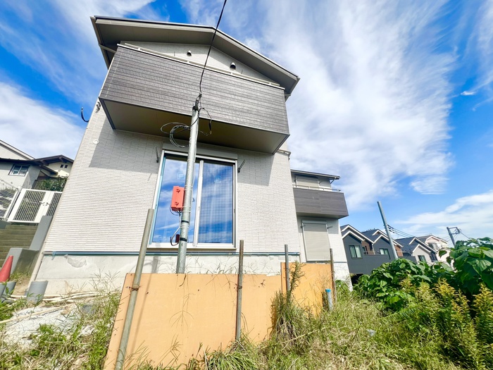 建物外観　建築中