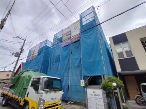 建物外観　建設中です