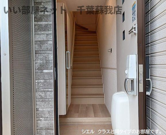 玄関　明るい玄関です