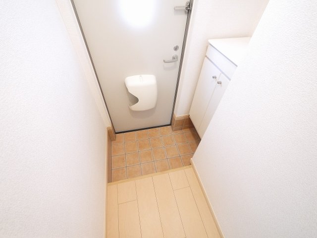 玄関　ゆったりとした玄関です