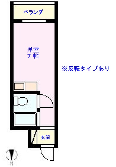 朝日プラザ金沢カレッジスクエアIIの間取り