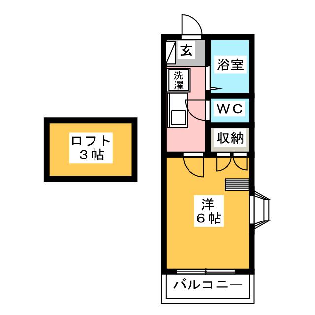 アルカディアの間取り