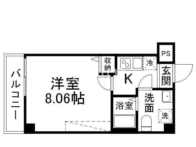 フラッティ千本寺之内北の間取り