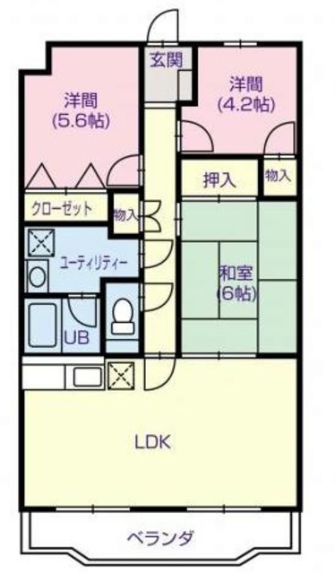 【スプランディードの間取り】