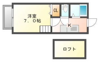 メゾンドゥクロワの間取り