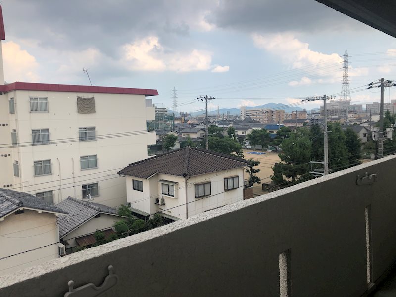 【岡山市北区奥田のマンションの眺望】