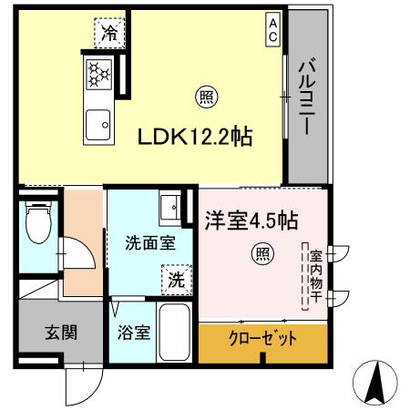 グランヒルHS石垣　　(大和)の間取り