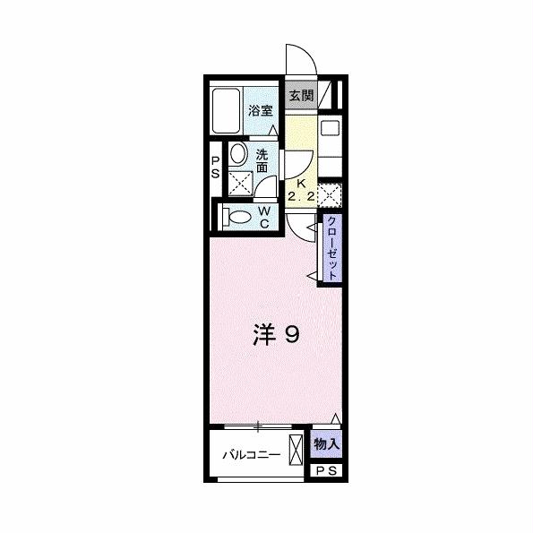 木更津市清見台東のマンションの間取り