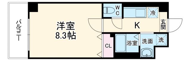 Cion NISHIKUJYOの間取り