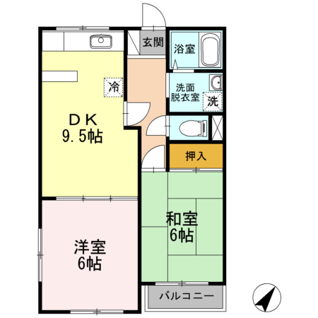 シャイニングビューの間取り