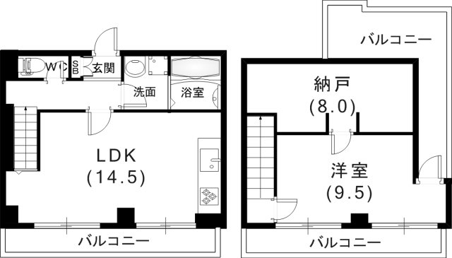 Villa Mariaの間取り