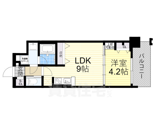 リッツ新大阪プレミアムの間取り