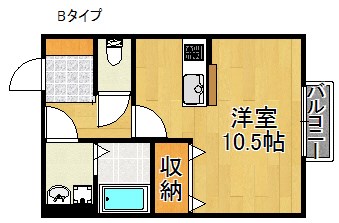 シェルズレイク日根野　Ａ・Ｂ・Ｃ棟の間取り