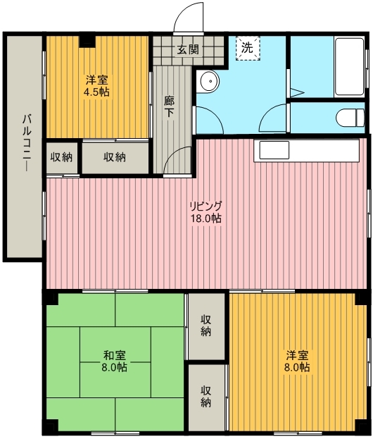 日比谷レジデンス6の間取り