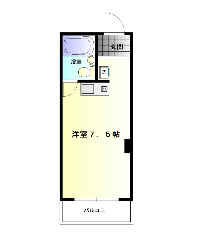 赤穂ビルの間取り