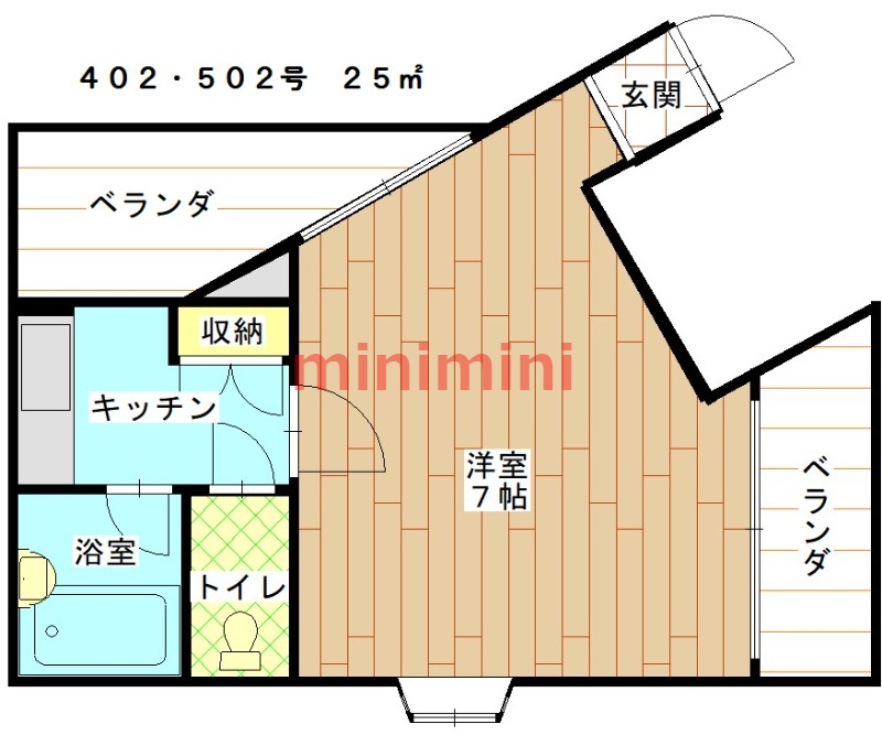 第2クリスタルハイツの間取り