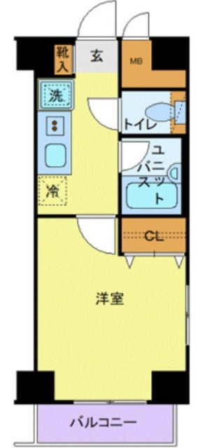 サンテミリオン恵比寿の間取り