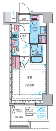 GENOVIA川口元郷の間取り