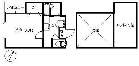 ポラリスたちばなの間取り