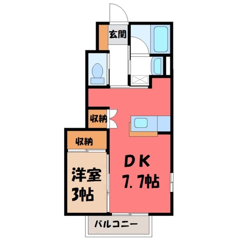 プラスI号館の間取り