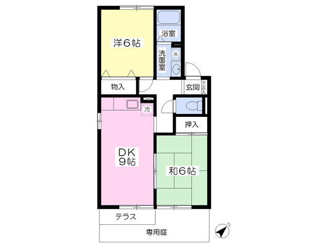 ロイヤルエステートの間取り