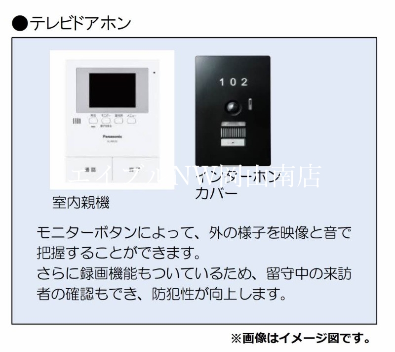 【岡山市北区東古松南町のマンションのセキュリティ】